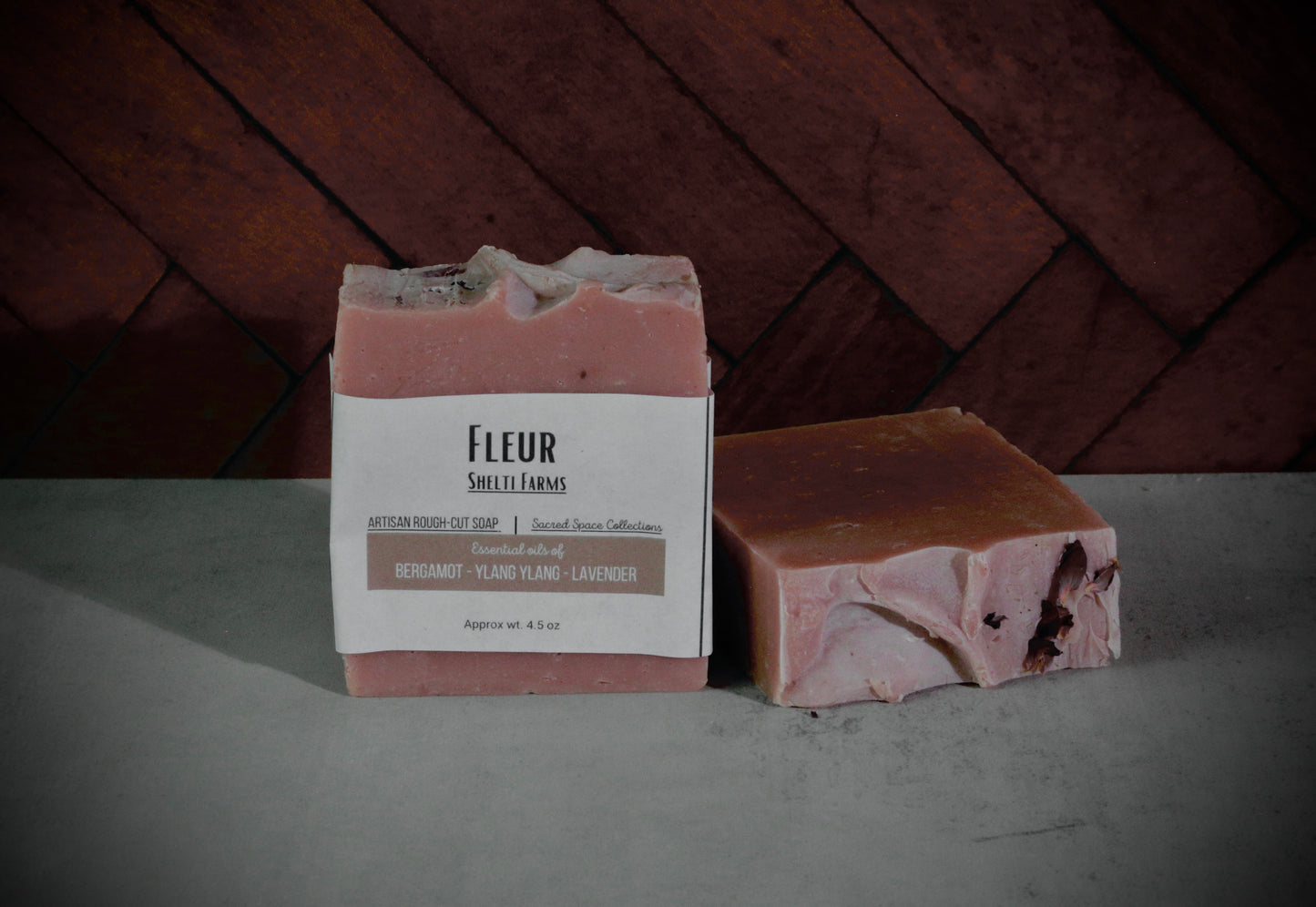 "refleurish" natural bar soap