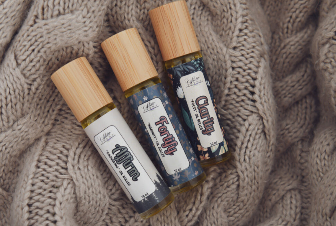 essential oil infused roller