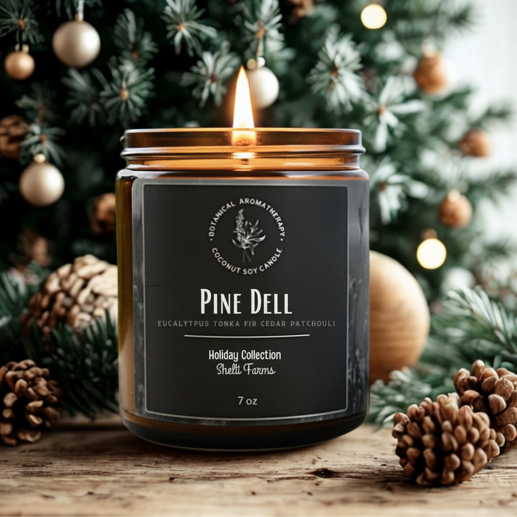“pine dell” candle