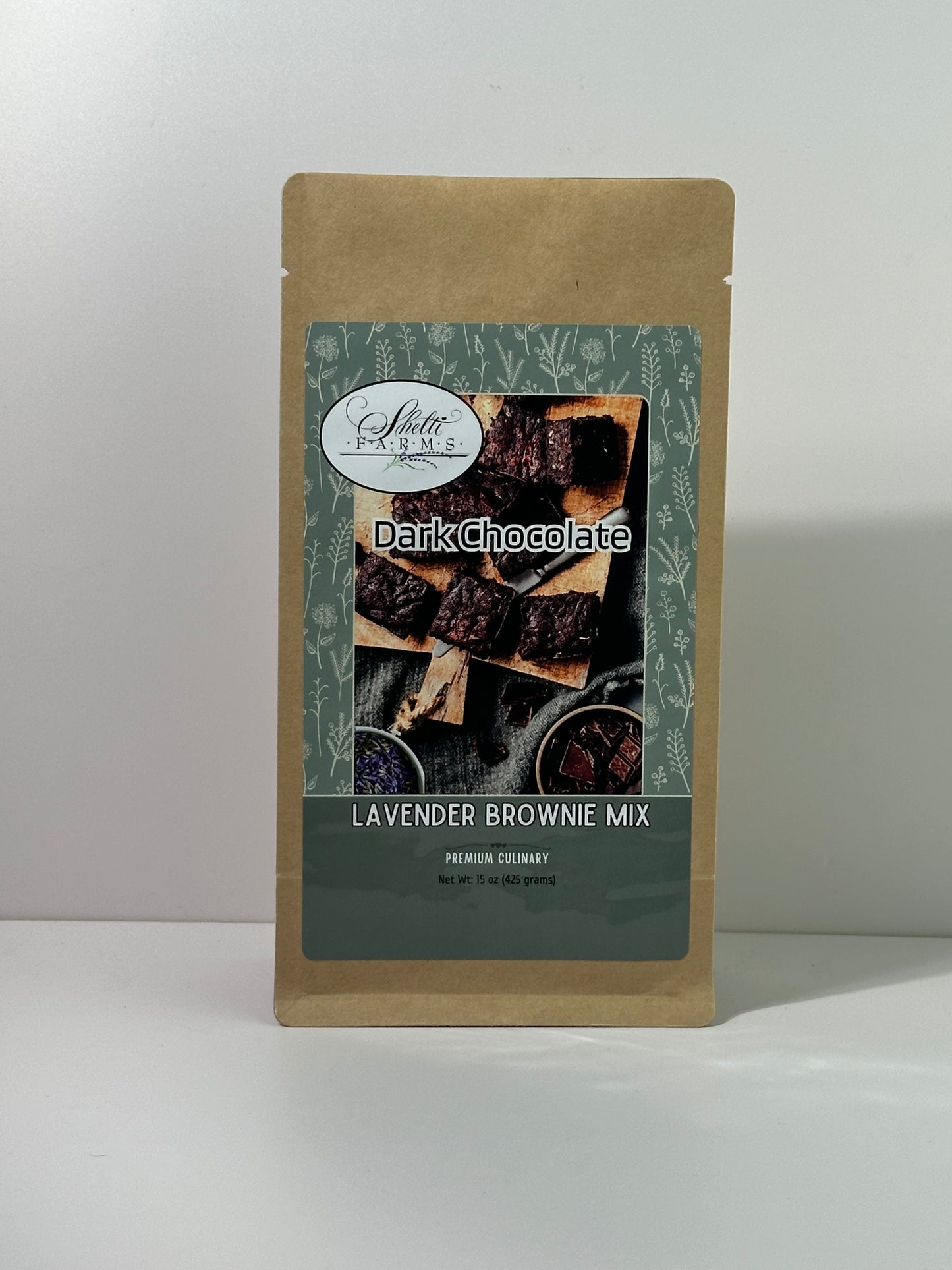 lavender brownie baking mix