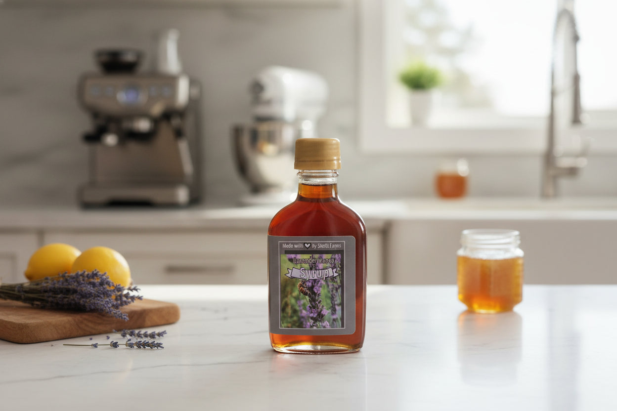 lavender honey syrup 3 oz