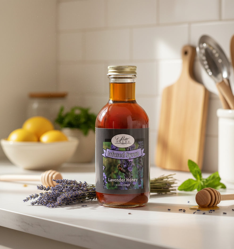 lavender honey syrup