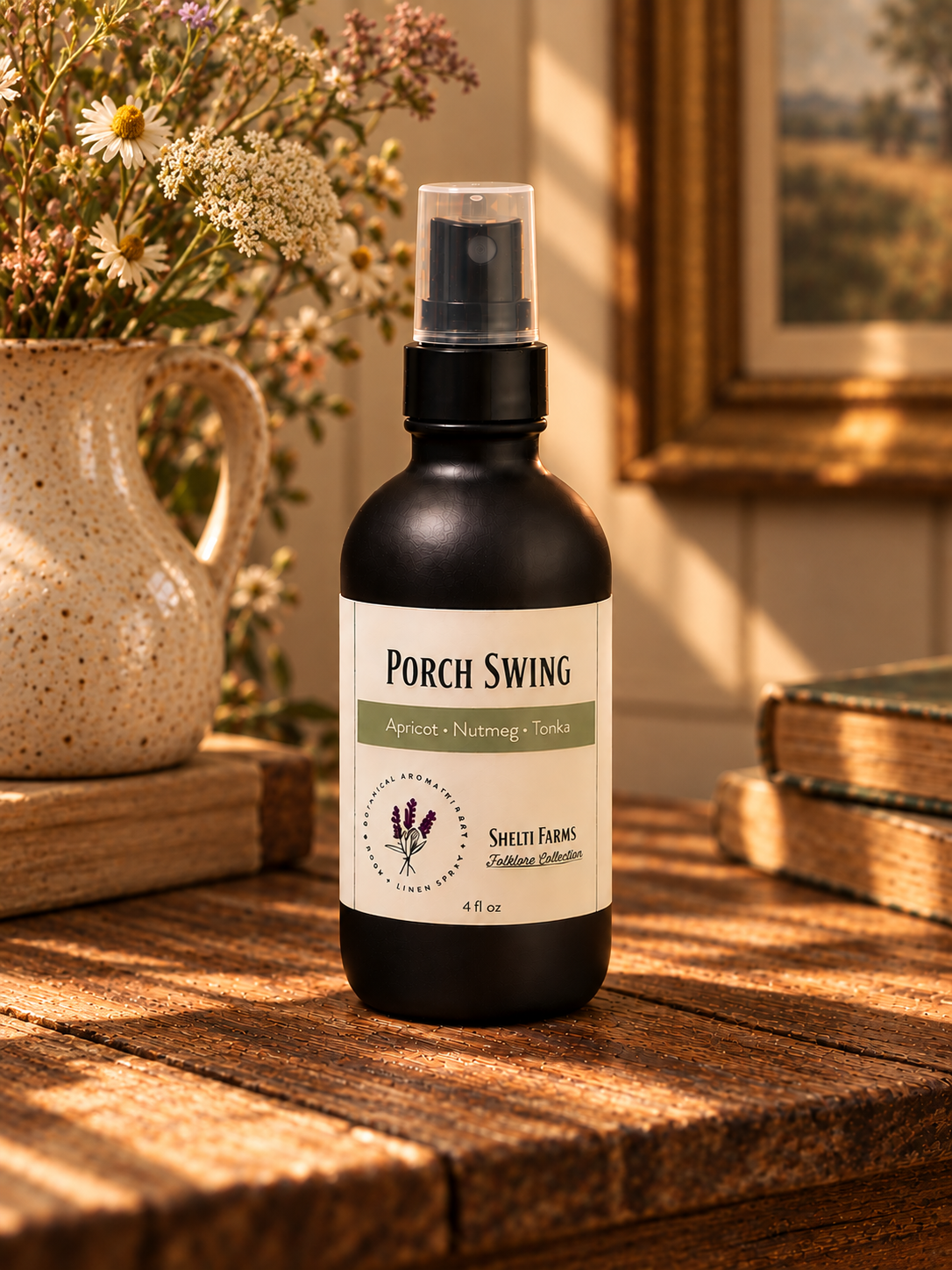 “porch swing” room spray