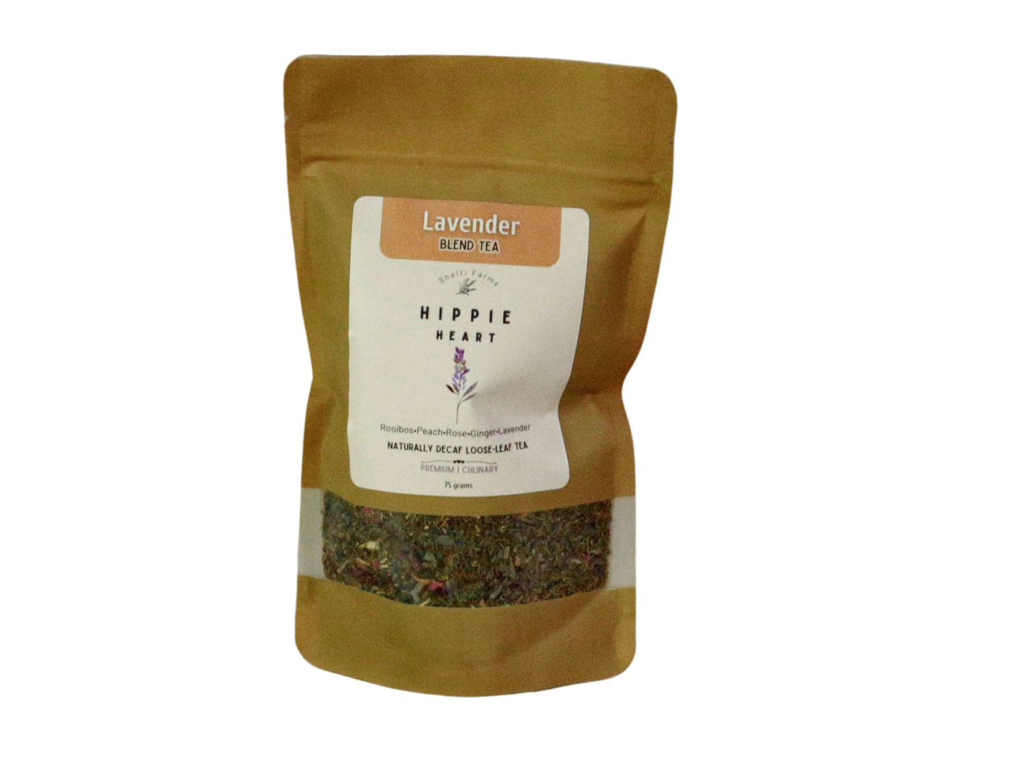 "hippie heart" loose leaf tea