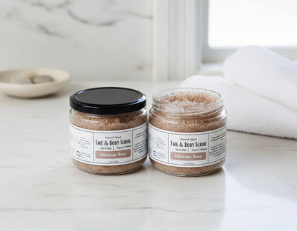 "Hibiscus Rose" Face & Body Scrub