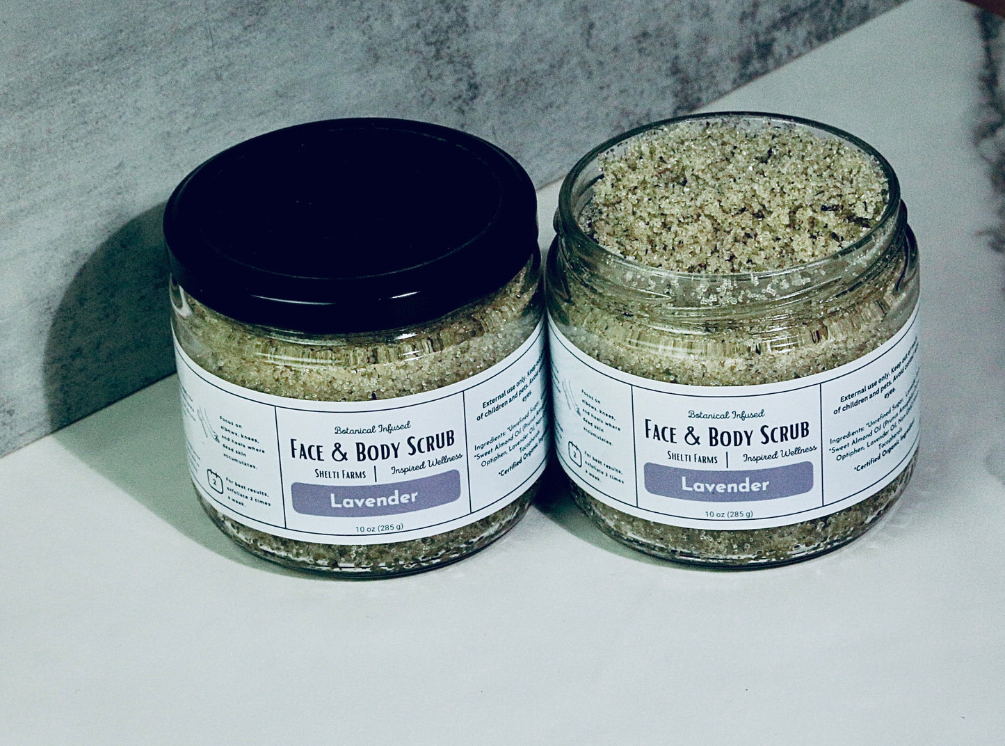 face & body scrubs