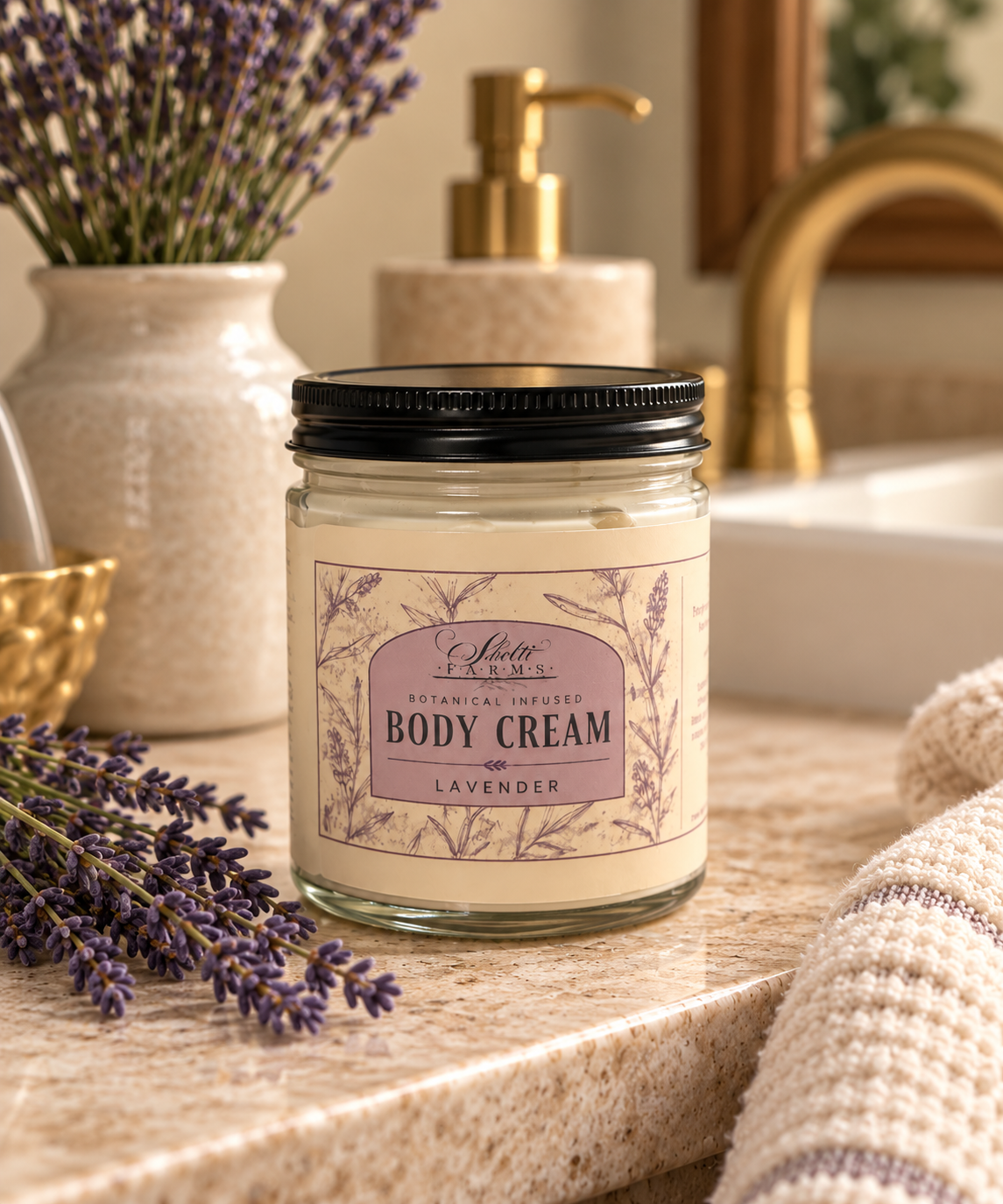 lavender body cream