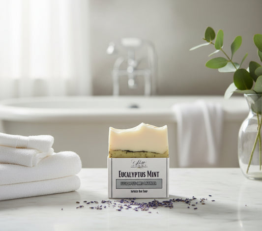 Botanical Essential Oil Bar Soap – Premium Handcrafted Soaps (4-Pack Wholesale)