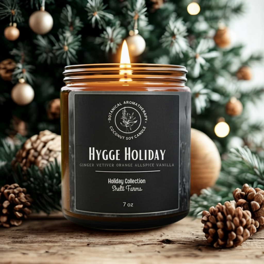 “hygge holiday” candle