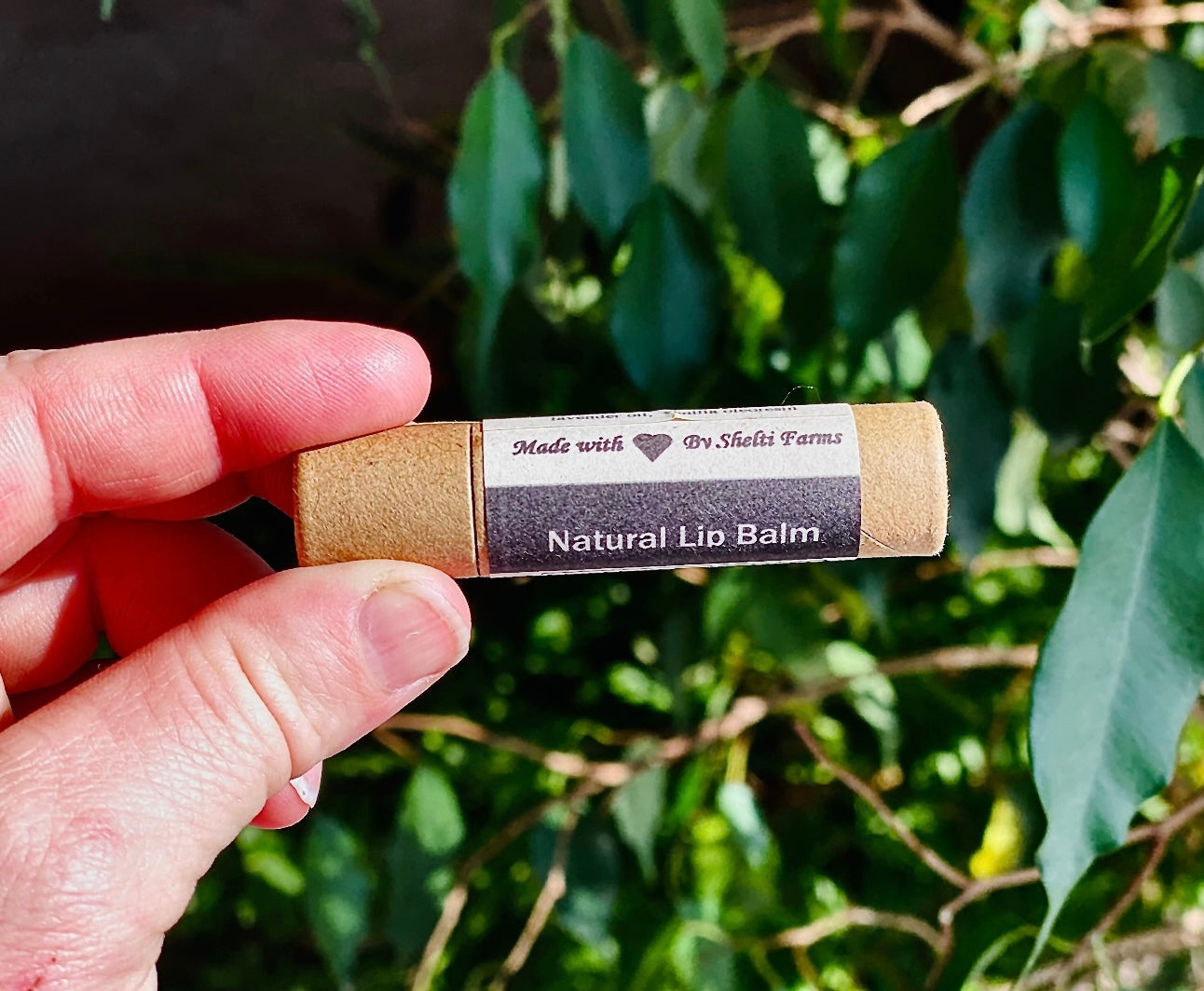 natural lip balm