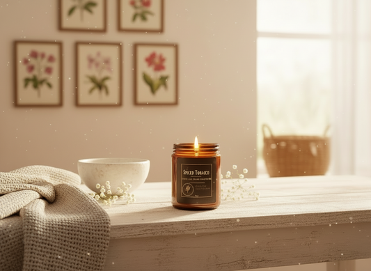 "Spiced Tobacco" Candle