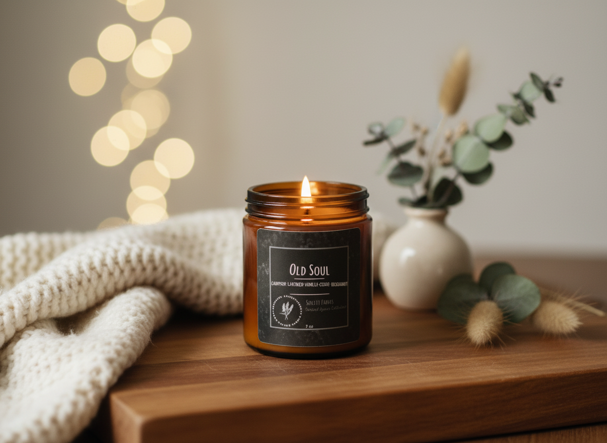 "old soul" candle