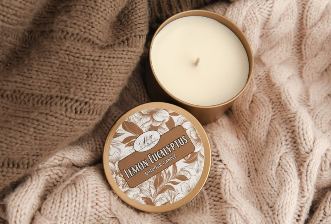 candle - lemon eucalyptus