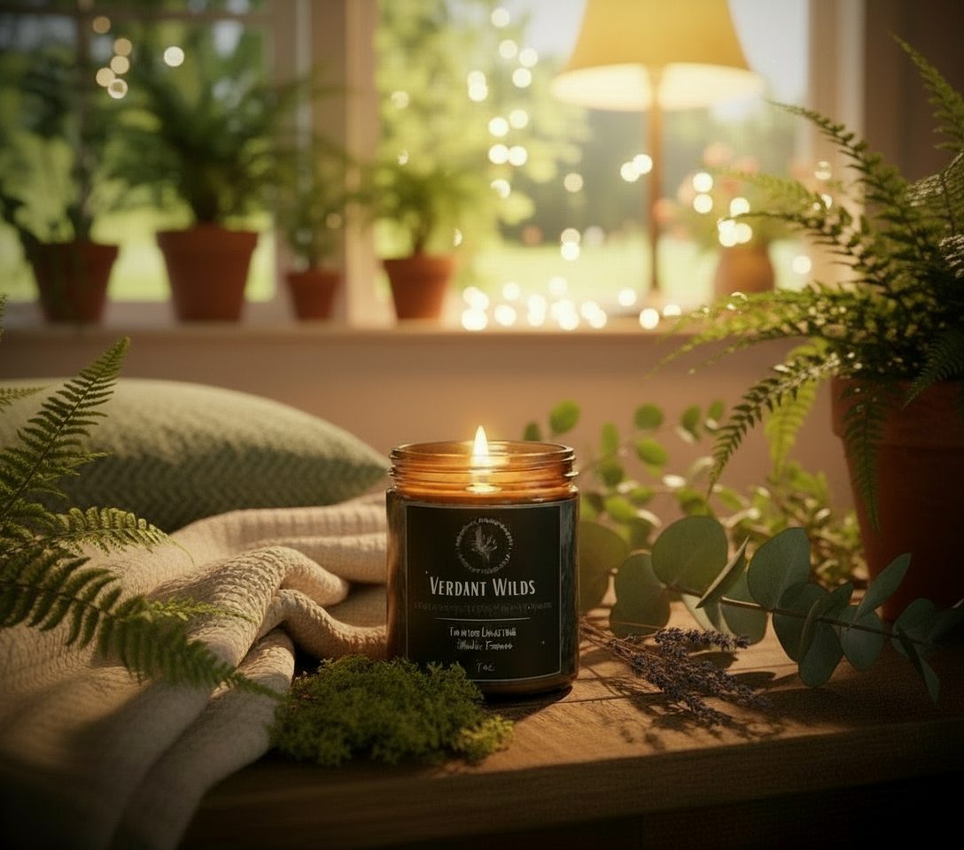 "verdant wilds" candle